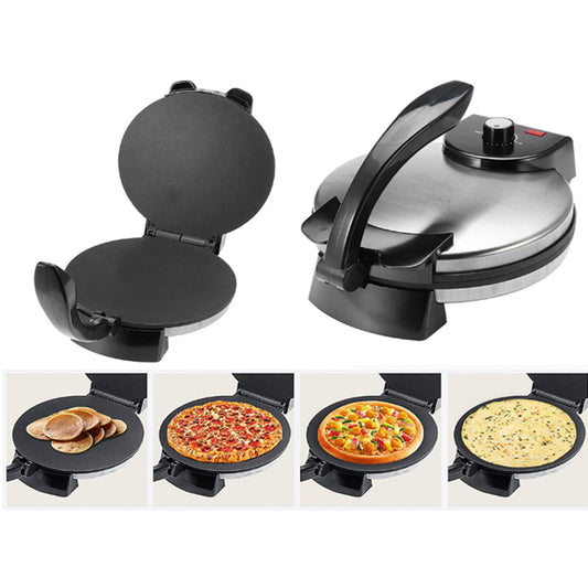 10-Inch Stainless Steel Non-Stick Electric Tortilla Maker